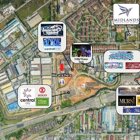 Hostahome Suites At I-City, Central Mall Shah Alam Ngoại thất bức ảnh