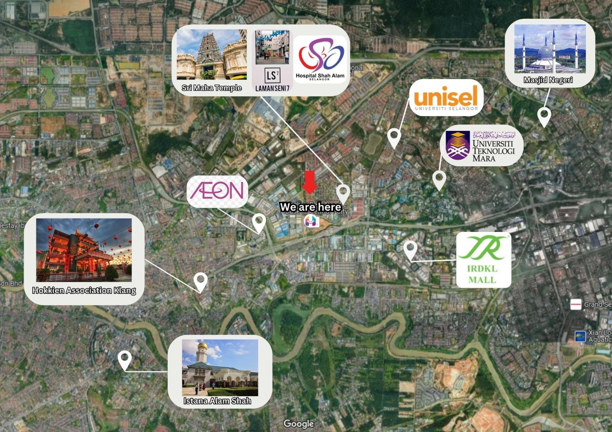 Hostahome Suites At I-City, Central Mall Shah Alam Ngoại thất bức ảnh