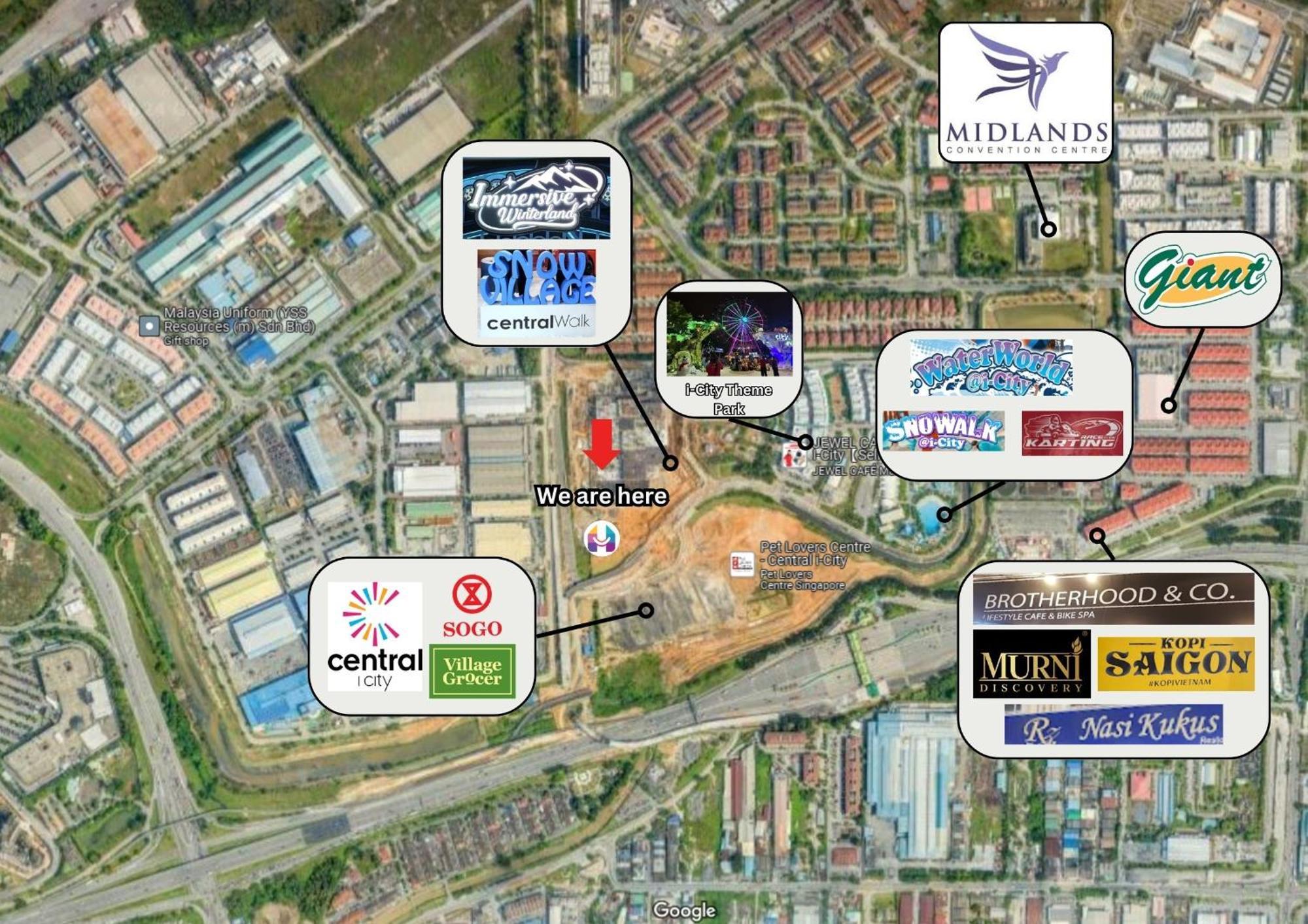 Hostahome Suites At I-City, Central Mall Shah Alam Ngoại thất bức ảnh